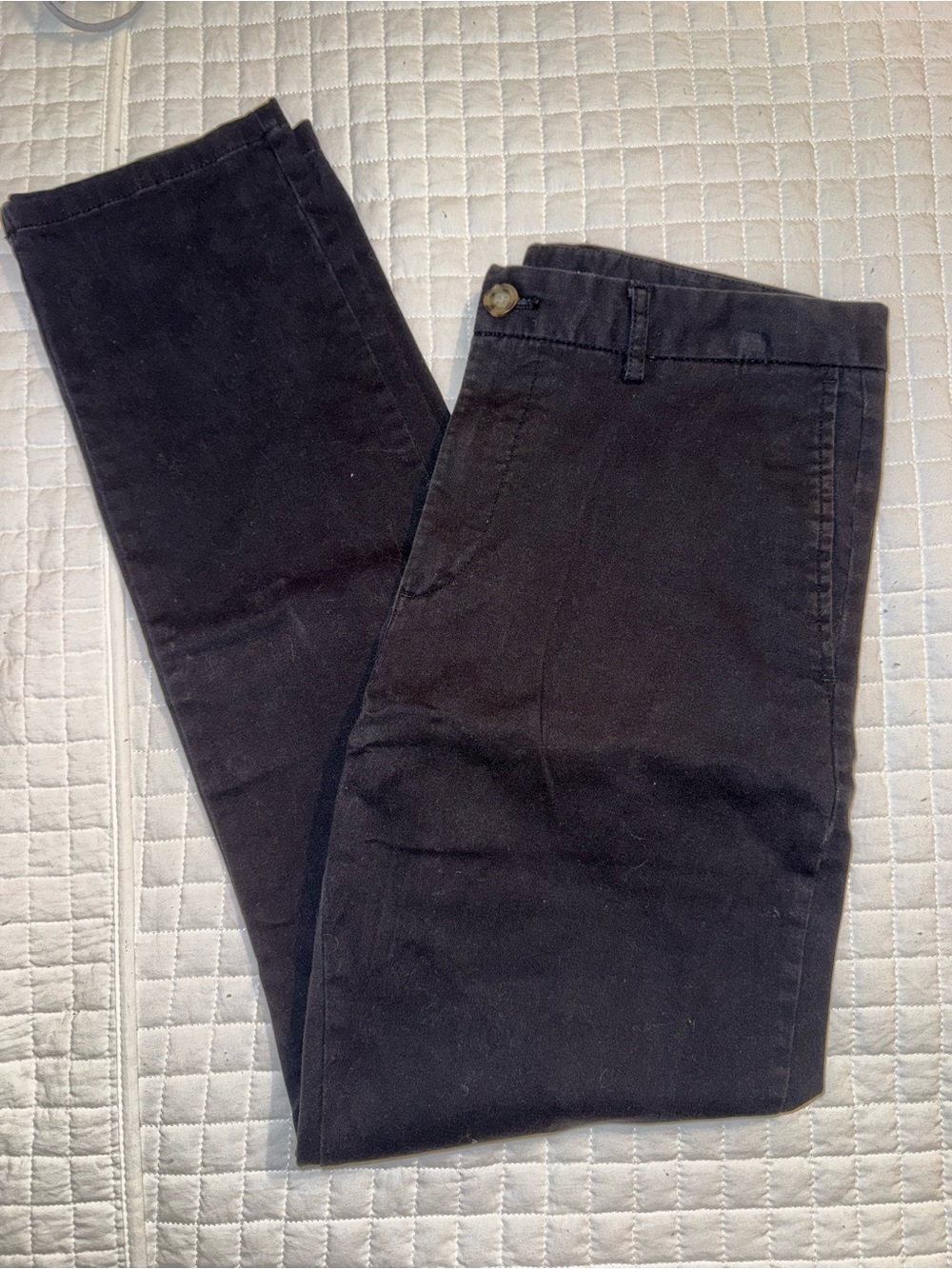 Old Navy Men's Black Chinos - Slim Straight